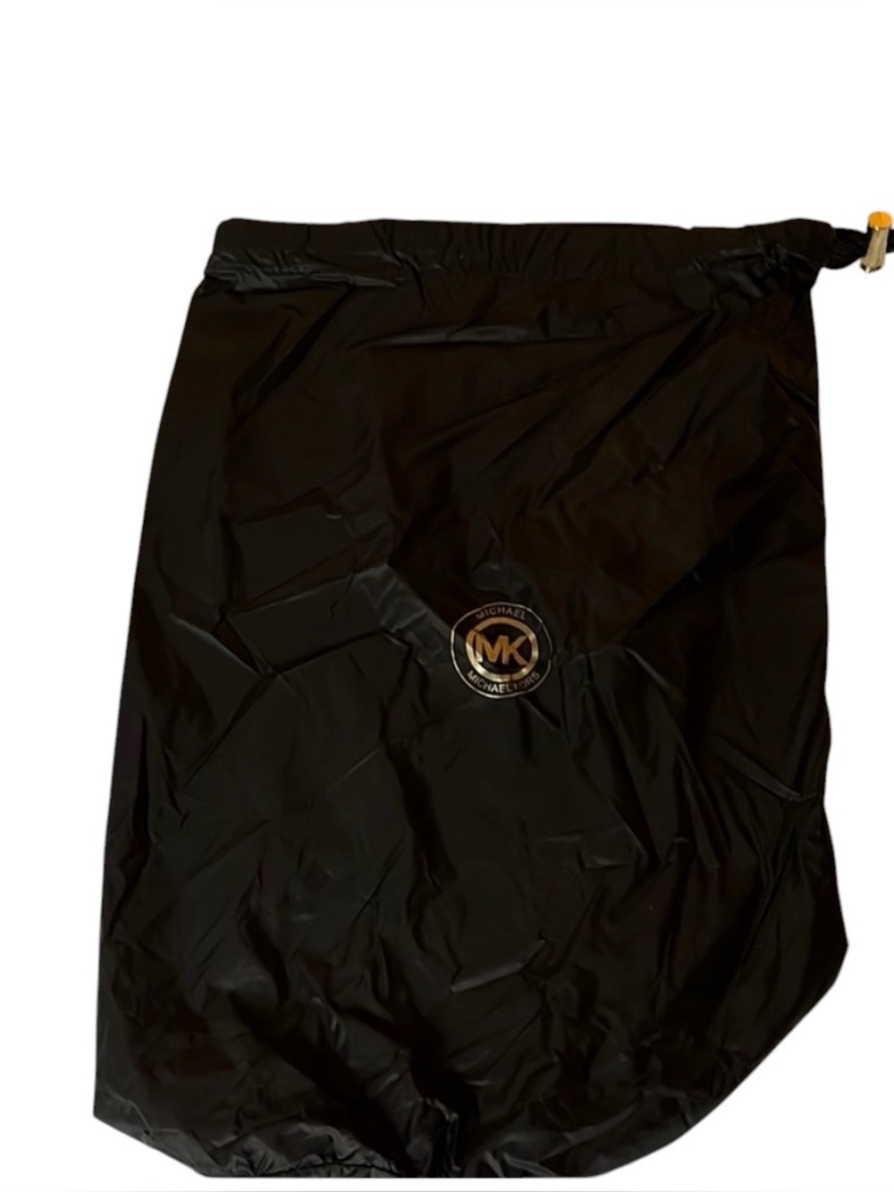 Michael Kors Black Drawstring Dust Bag Travel Shoe Storage Bag Large